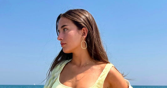 Pendientes Golden hour