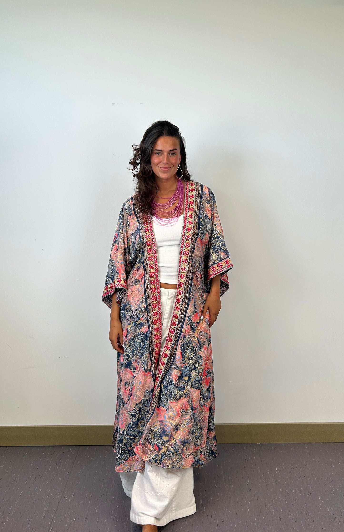 Collar “Aurora Rosa” – Multicapa