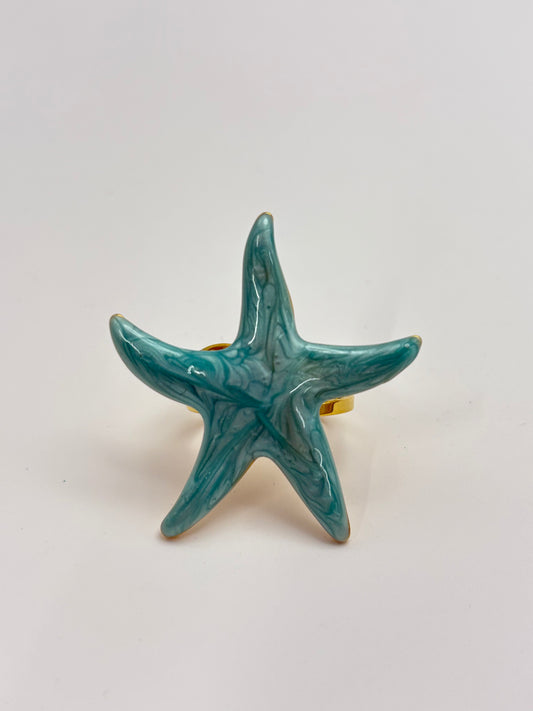 Anillo “Estrella Turquesa”