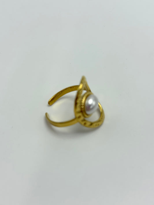Anillo “Ola de Perla”