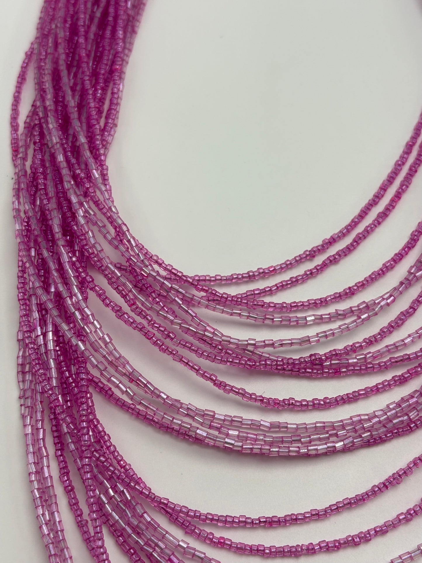 Collar “Aurora Rosa” – Multicapa