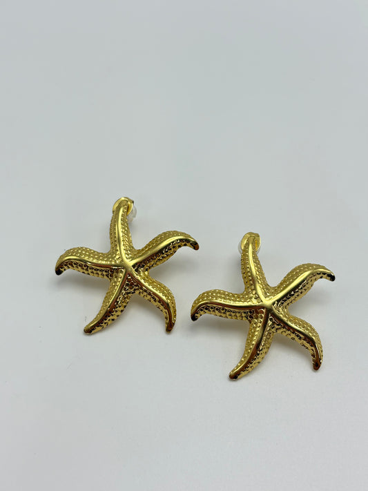 Pendientes “Estrella Dorada”