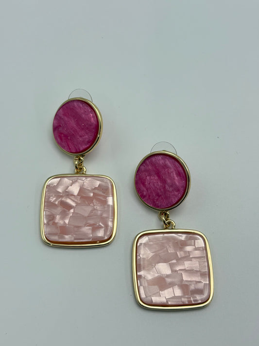 Pendientes “Rosé Duo